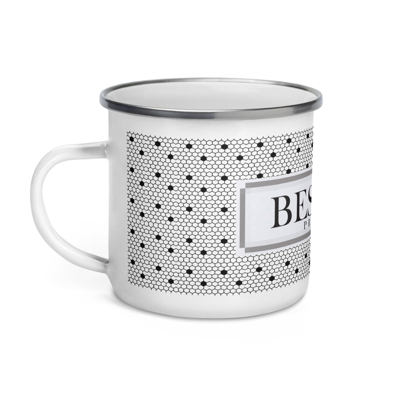 "Bespoke Products" Enamel Mug