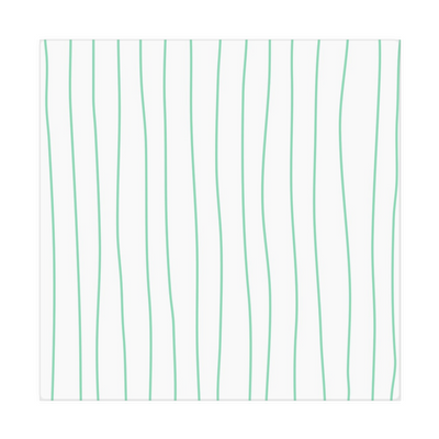 Spring Mint Stripes Cloth Napkins - Artski&Hush
