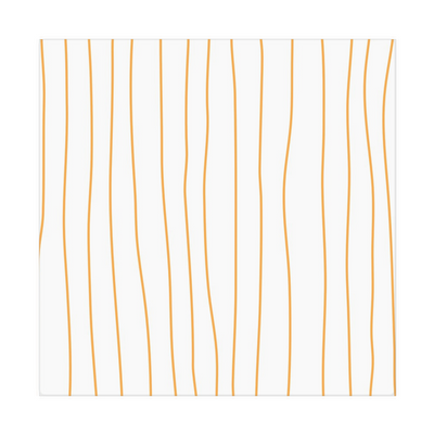 Spring Tangerine Stripes Cloth Napkins - Artski&Hush