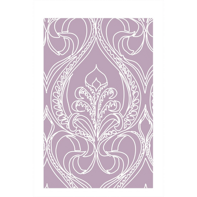 Art Deco Lilac Lily Dish Towels - Artski&Hush
