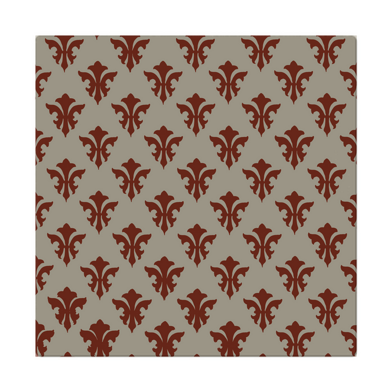 Rust Patterned Cloth Napkins