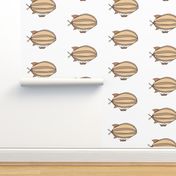 Paper Hot Air Balloon Wallpaper