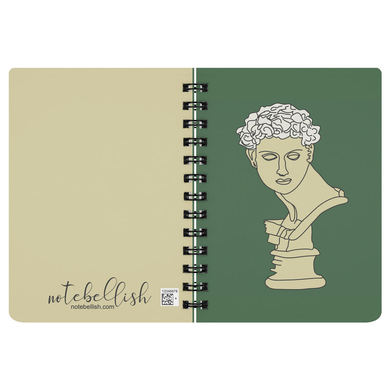 Notebellish Bust Spiral Notebook