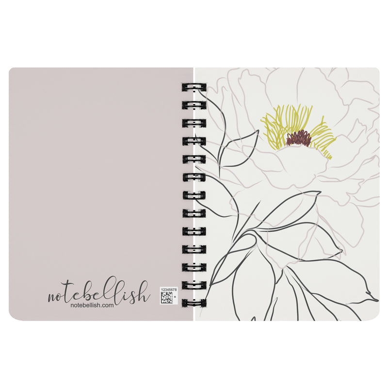 Notebellish Flora Spiral Notebook