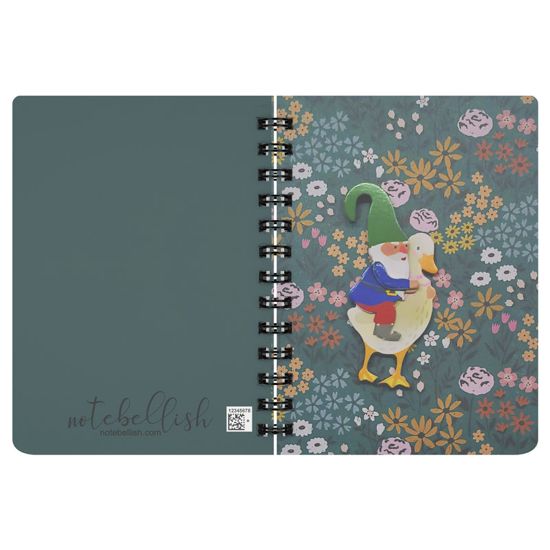 Notebellish Gnome Spiral Notebook