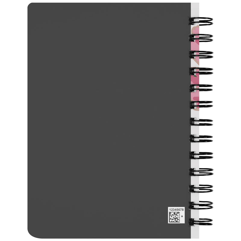 Pink Flora Spiral Notebook