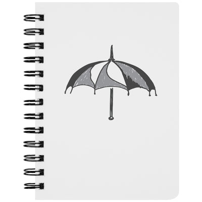 Notebellish Vintage Umbrella Spiral Notebook