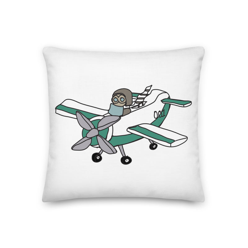 Piloted Place Premium Pillow