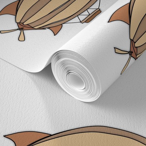 Paper Hot Air Balloon Wallpaper