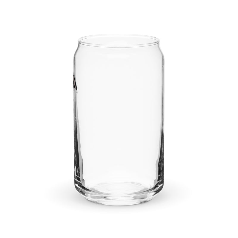 The Gentleman Can-shaped glass