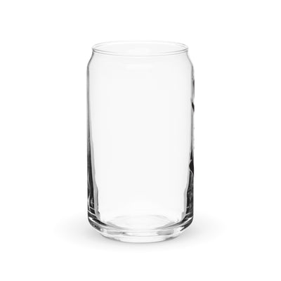 The Dressed Gentleman Can-shaped glass