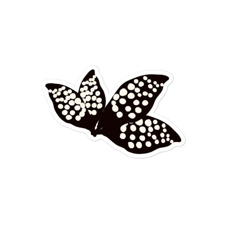 Black Leaves kiss-cut stickers