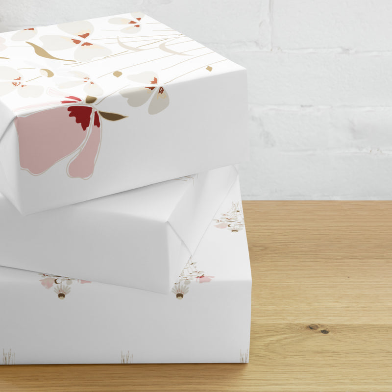 Pink Bouquet Wrapping paper