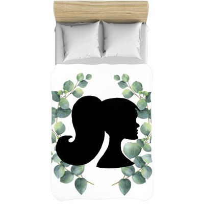 Eucalyptus Silhouette Comforters - Artski&Hush
