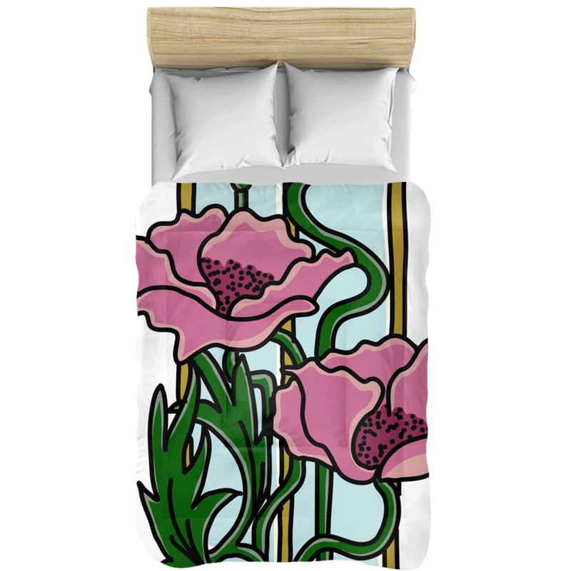 Vintage Flora Bedding Comforters - Artski&Hush