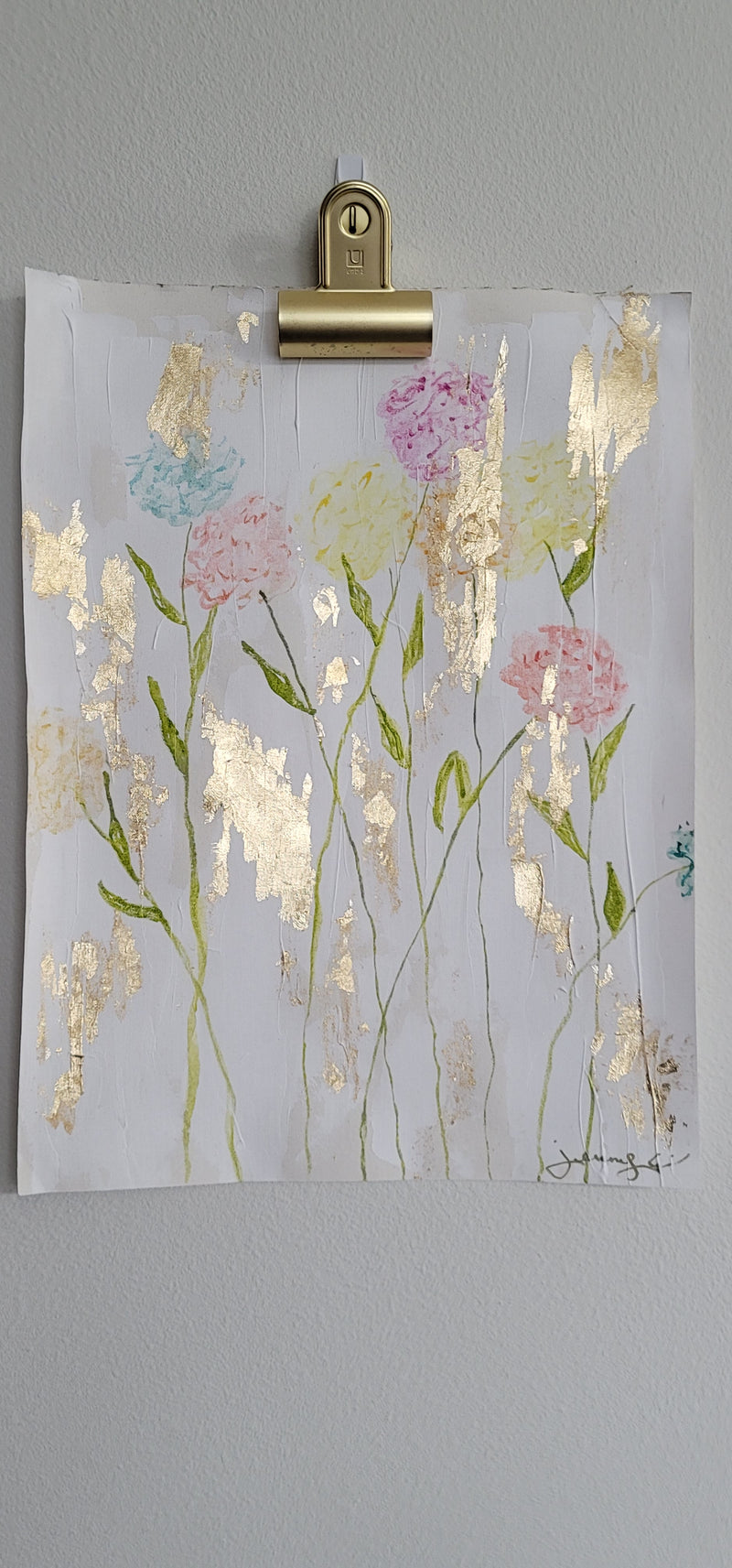 Spring Pastels Acrylic painting - Artski&Hush
