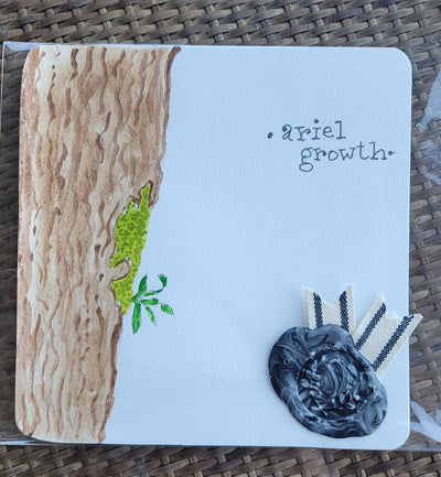 Ariel Growth Watercolor Card - Artski&Hush