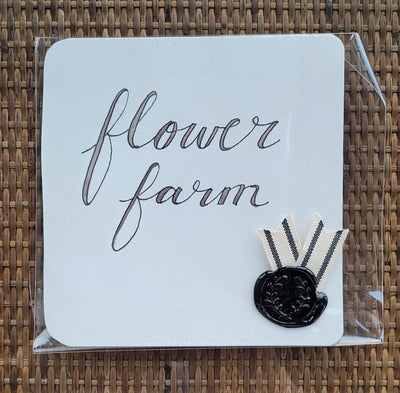 Flower Farm Watercolor Card - Artski&Hush