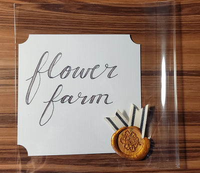Flower Farm Watercolor Card