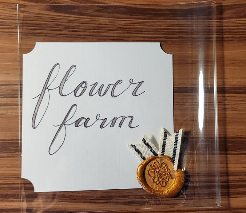 Flower Farm Watercolor Card