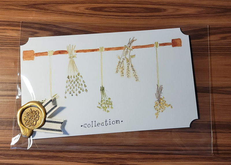 Collection Watercolor Card
