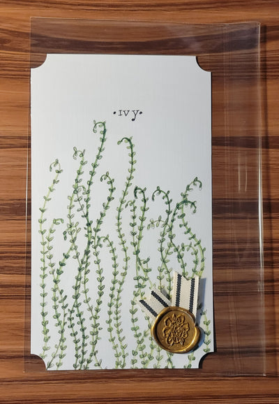 Ivy Watercolor Card