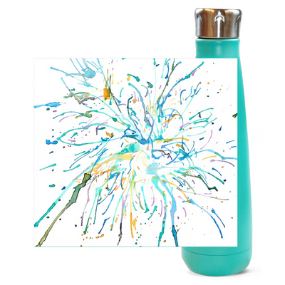 Watercolor Firework Water Bottles - Artski&Hush