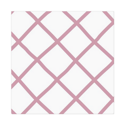 Spring Pink Diagonal Cloth Napkins - Artski&Hush