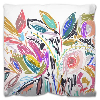 Colorflora Outdoor Pillow - Artski&Hush