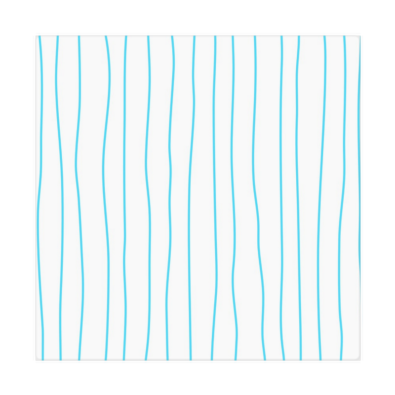 Spring Turquoise Stripes Cloth Napkins - Artski&Hush