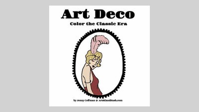Artski & Hush Art Deco Coloring Book - Artski&Hush
