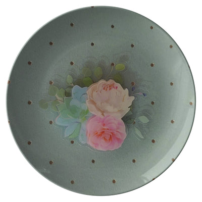 Dusty Rose "Paper" Plate