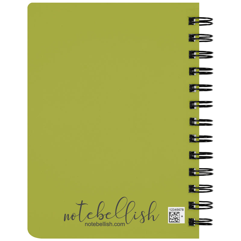 Notebellish Flora Shield Spiral Notebook