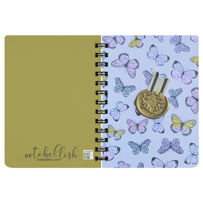 Notebellish Golden Seal Spiral Notebook