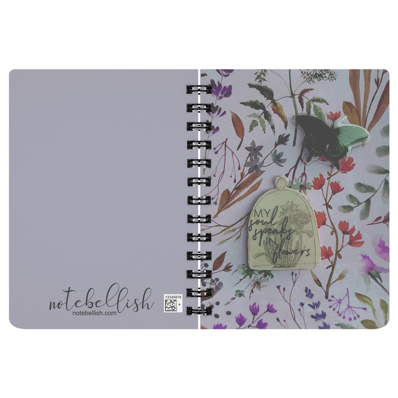 Notebellish Wild Flowers Spiral Notebook