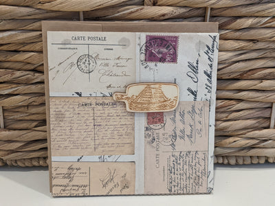 Corrugated Sailing Designer Notecard - Artski&Hush