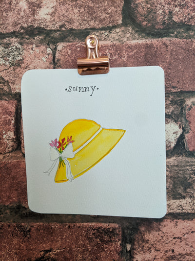 Sunny Watercolor Card - Artski&Hush