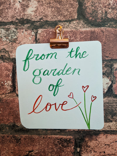 From the Garden of Love Watercolor Card - Artski&Hush