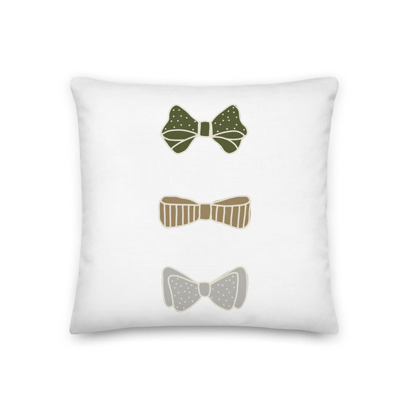 Bow Collection Decorative Throw Pillow - Artski&Hush