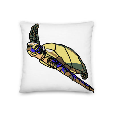 Sea Turtle Premium Pillow - Artski&Hush