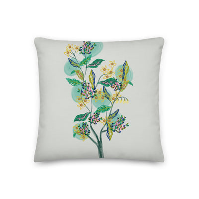 Citrus Tree Decorative Throw Pillow - Artski&Hush