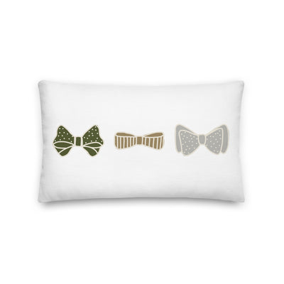 Bow Collection Decorative Lumbar Pillow - Artski&Hush