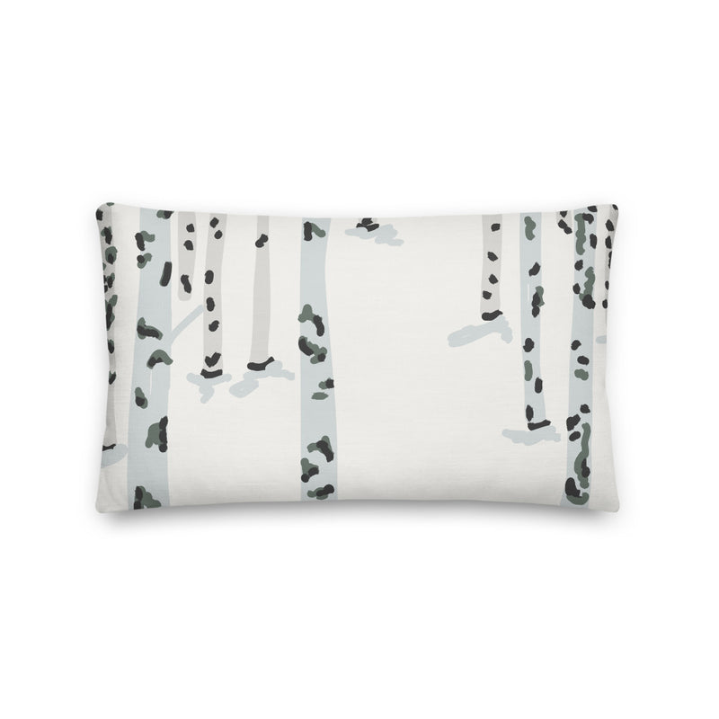 Birch Forest Decorative Throw Pillow - Artski&Hush