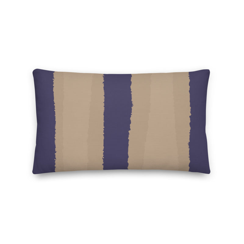 Beach Stripes Decorative Throw Pillow - Artski&Hush