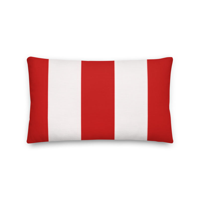 Crab Striped Premium Lumbar Pillow - Artski&Hush