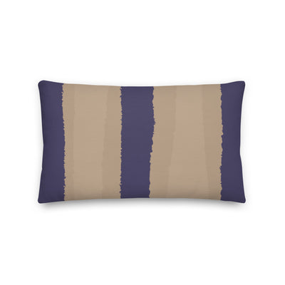 Vintage Beach Stripes Premium Pillow - Artski&Hush