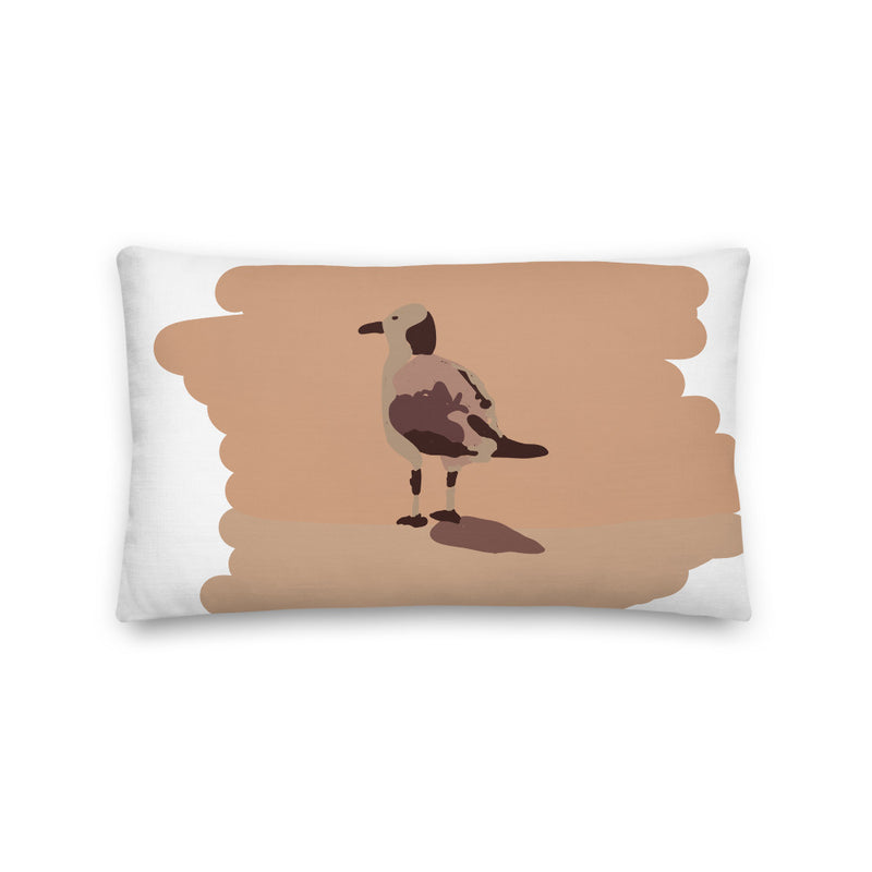 The Seagull Premium Pillow - Artski&Hush