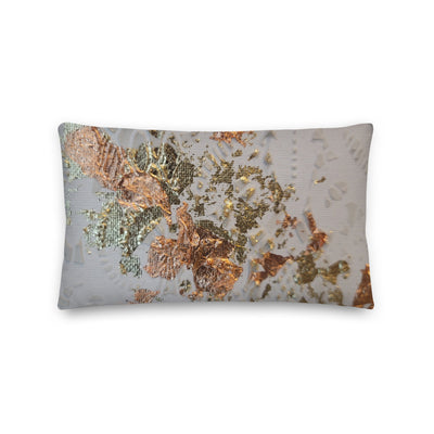 Golden Textures Premium Pillow - Artski&Hush