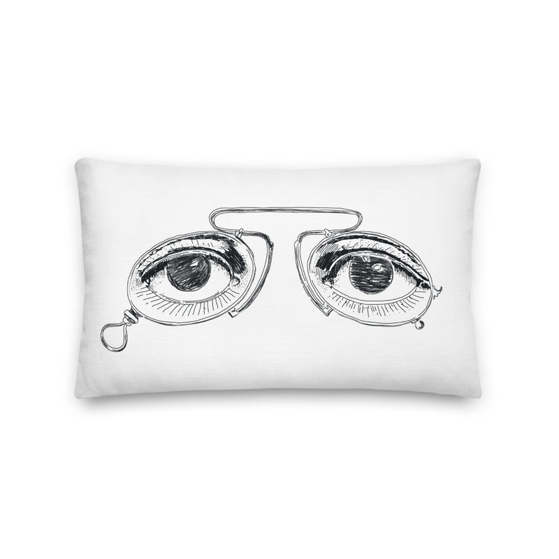 For Your Eyes Only Lumbar Pillow - Artski&Hush