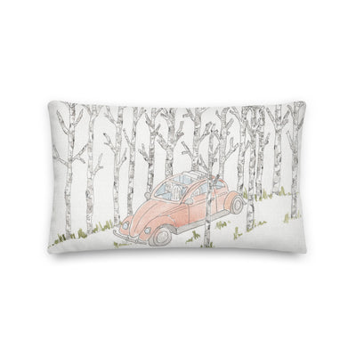 Birch Forest Premium Lumbar Pillow